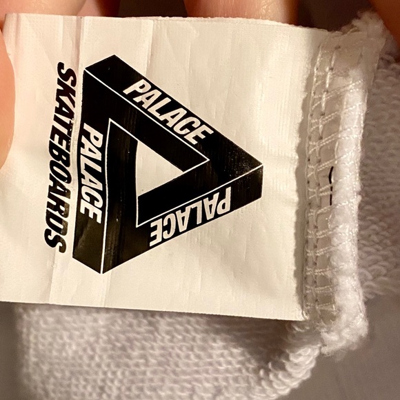 🆕Palace Par Crew in White FW18, size small - Picture 5 of 7